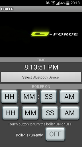 Arduino bluetooth scheduler