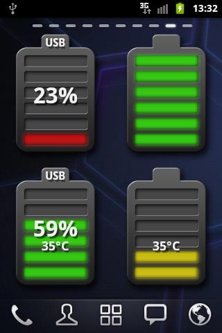 Caynax Blurry Battery Widget v1.0