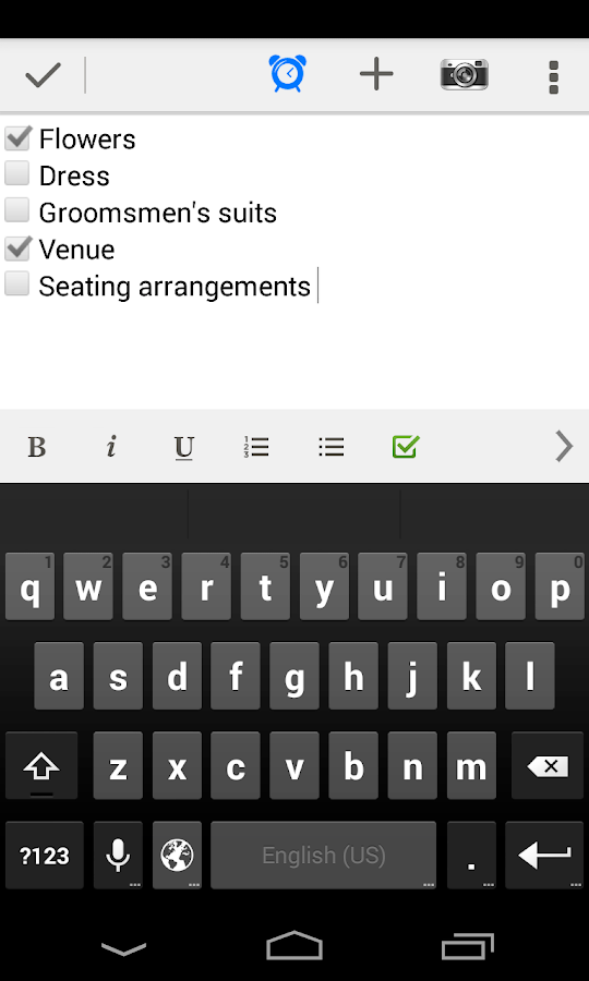 Evernote - screenshot
