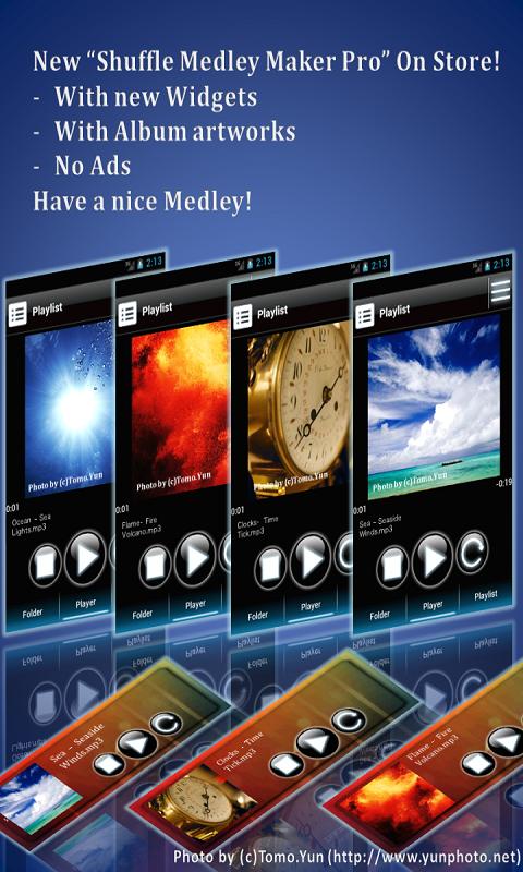 Shuffle Medley Maker Pro Screen 1