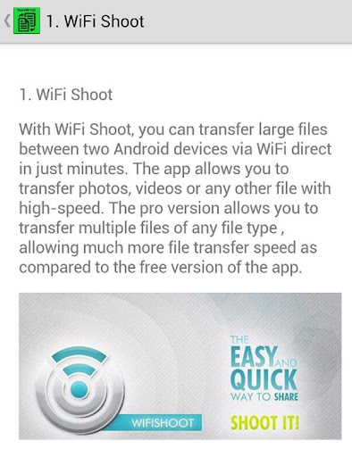 Wifi Direct File Sharing