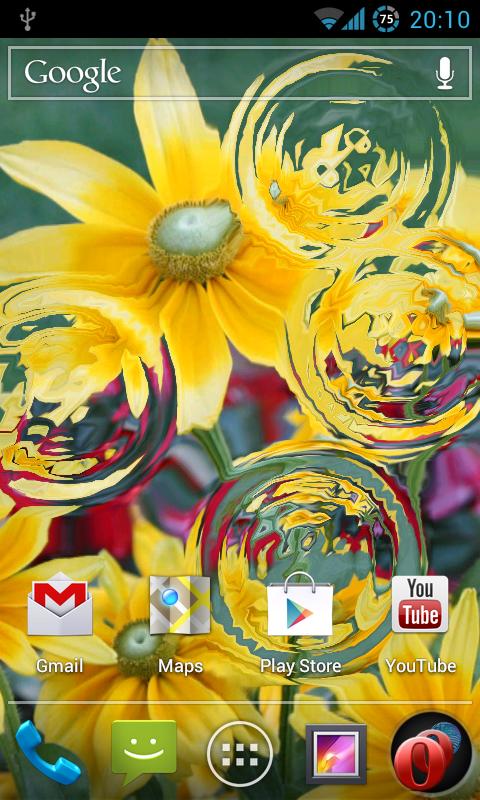 Rippling Images Live Wallpaper Screen 3