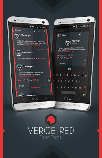 Talon Theme - Verge Red