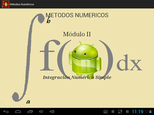 Métodos Numéricos- Módulo II