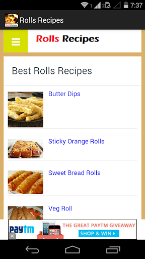 Rolls Recipes