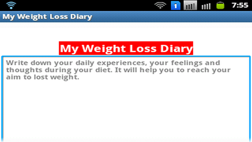 【免費健康App】My Weight Loss Diary-APP點子