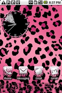 Leopard Print Pink Theme