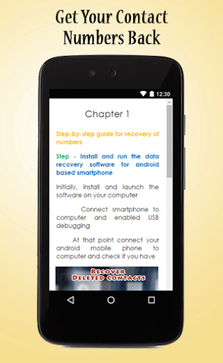 免費下載生產應用APP|Recover Deleted Contacts Guide app開箱文|APP開箱王