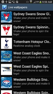 Sydney Swans Snow Globe Screenshots 4