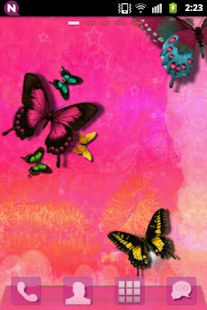 GOLauncher Theme Pink Cute Buy Screenshots 0