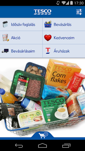 Tesco Bevásárlás