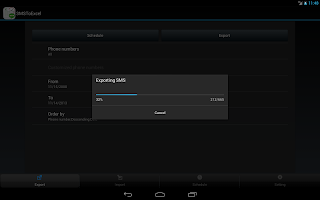SMSToExcel Backup SMS in Excel APK تصویر نماگرفت #9