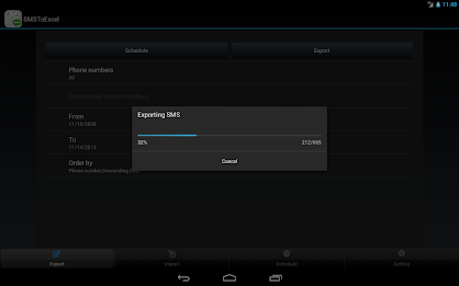 SMSToExcel Backup SMS in Excel poster 9