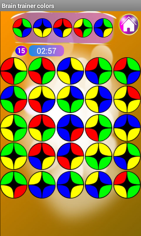 Android application Colors Game for Kids Brain screenshort