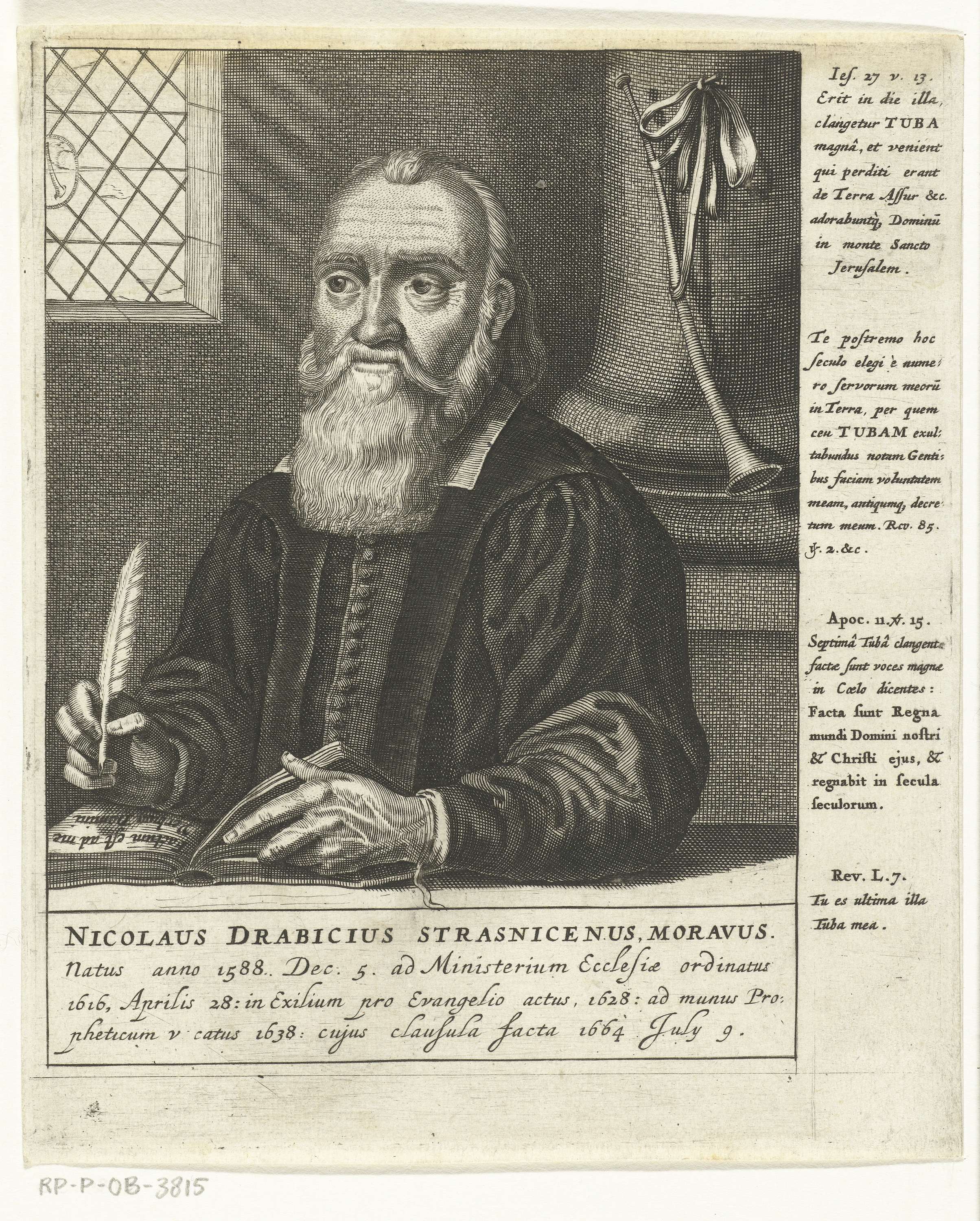 Portret van Nikolaus Drabik