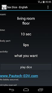 Sex Dice PRO - English Screenshots 1