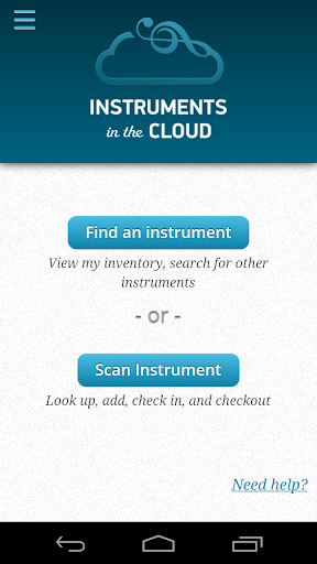 Instruments in the cloud
