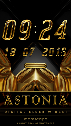 ASTONIA Digital Clock Widget