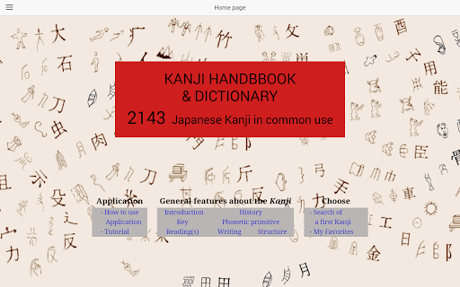 Kanji Handbook Dictionary