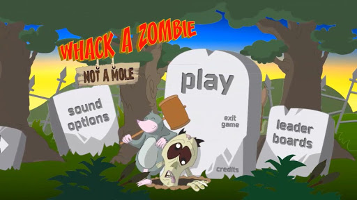 Whack A Zombie Not A Mole