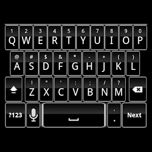 Black Keyboard Skin