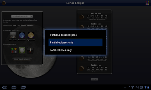 Lunar Eclipse Screenshots 1