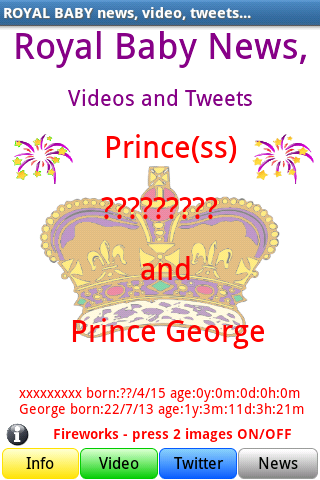 ROYAL BABY +PRINCE GEORGE NEWS