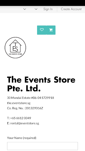 【免費生產應用App】The Events Store-APP點子