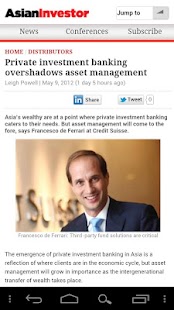 AsianInvestor Screenshots 1