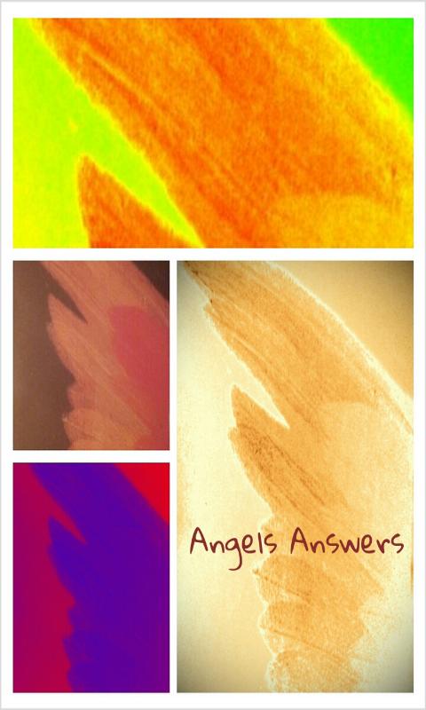 Android application Angels Answers screenshort