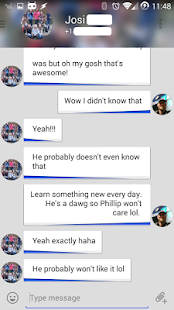 Free EvolveSMS Blue Stretch APK for Android