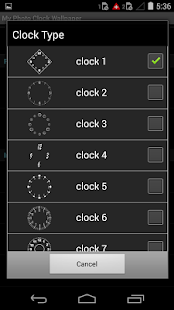 download My Photo Clock Wallpaper free