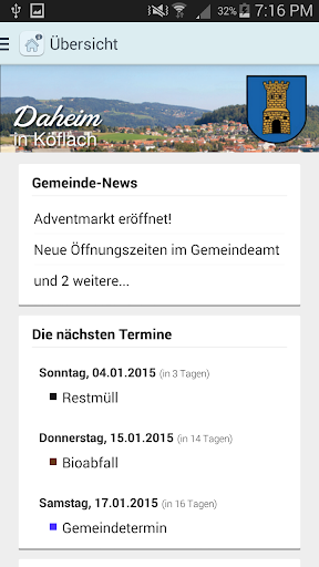Daheim - die Service App
