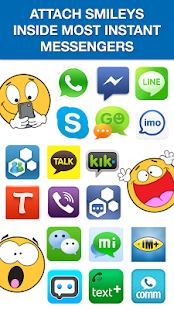 Emojidom Smileys Emoji in Chat - screenshot thumbnail