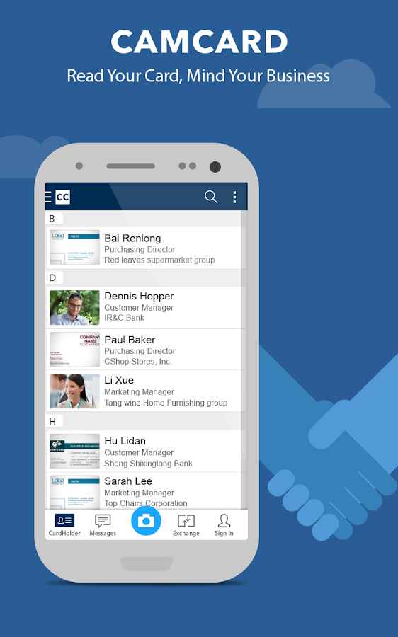 Camcard Business Card Reader Android Apk Download For Free