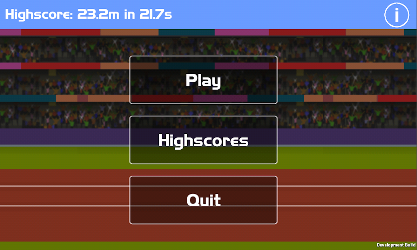 100 Metres - Running Simulator Screen 2