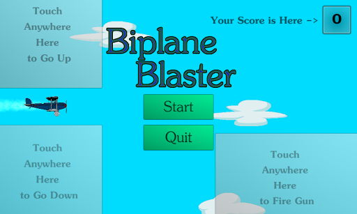 Biplane Blaster