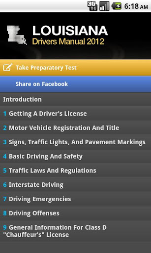 Louisiana Drivers Manual