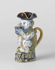 Melkkan in de vorm van een aap