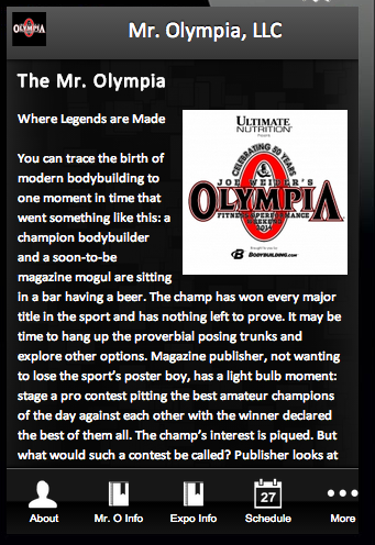 Mr. Olympia LLC
