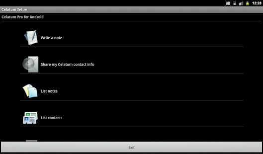 Celatum Pro Secure Chat, Notes Screenshots 5