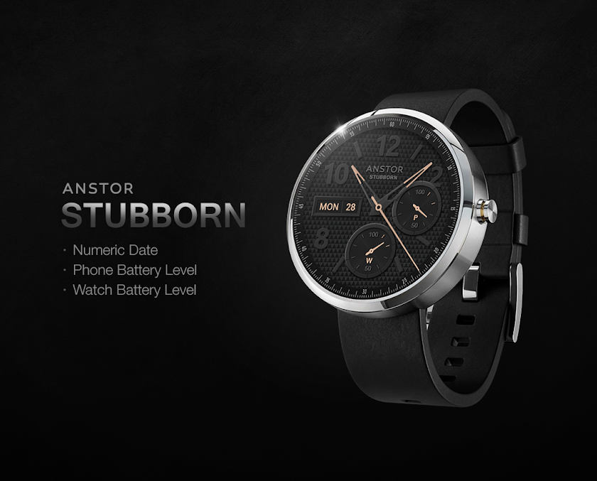 Stubborn watchface by Anstor Screen 3