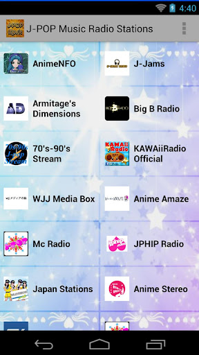 J-POP Music Radio Stations