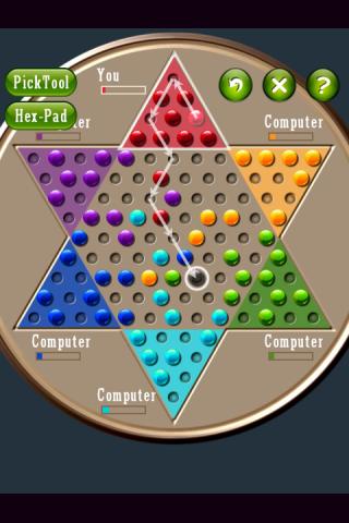 SmartBunny2 Chinese Checkers Screen 2