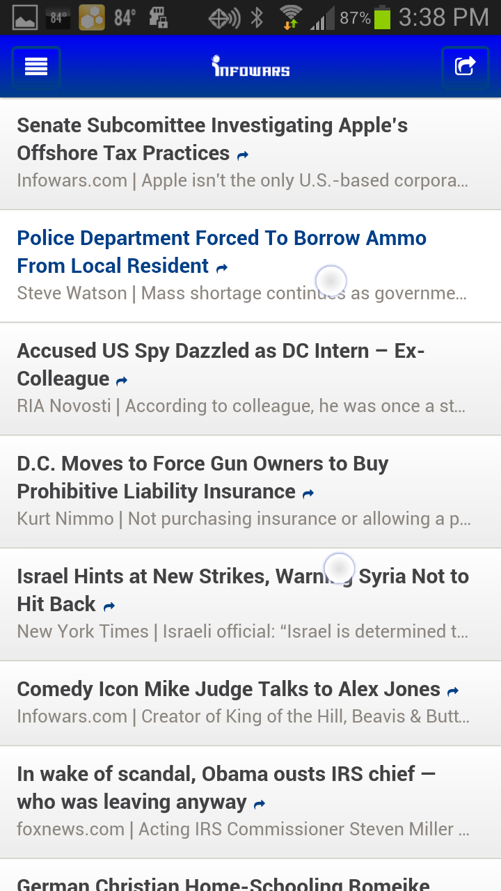 Infowars Reader Pro (Ad-Free) Screen 2