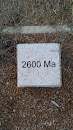 2600 Ma Time Marker Geological Timewalk