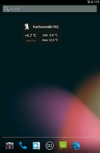 Karhunmäki Temperatures screenshot 2