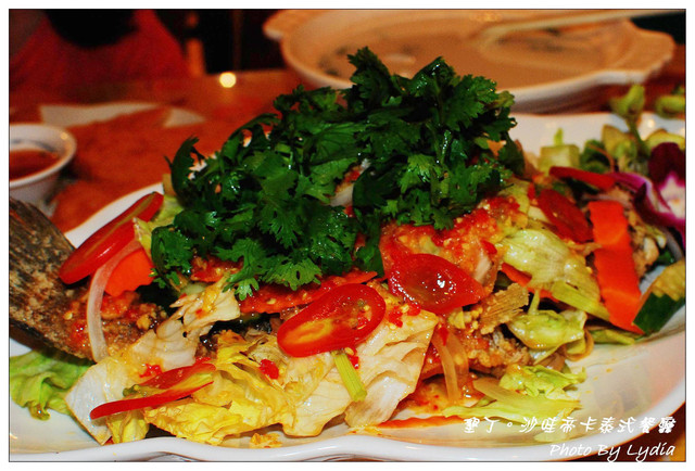 墾丁。沙哇帝卡泰式餐廳~酸辣香酥魚實在太正點啦!