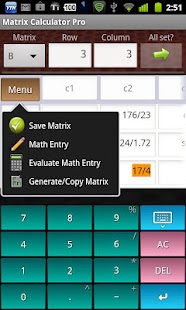 Lastest Matrix Calculator Pro APK for Android