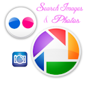 Picasa – Flickr Image Search logo